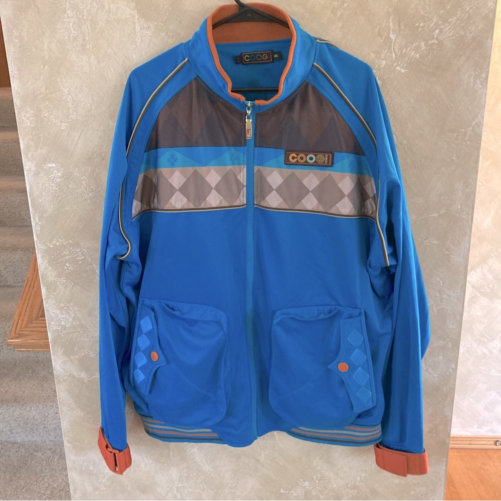 Coogi Zip Up Sweatshirt